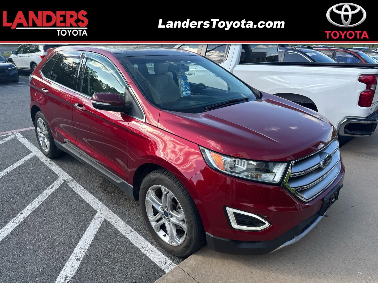 Used 2018 Ford Edge Titanium w/ Equipment Group 301A FWD image 1