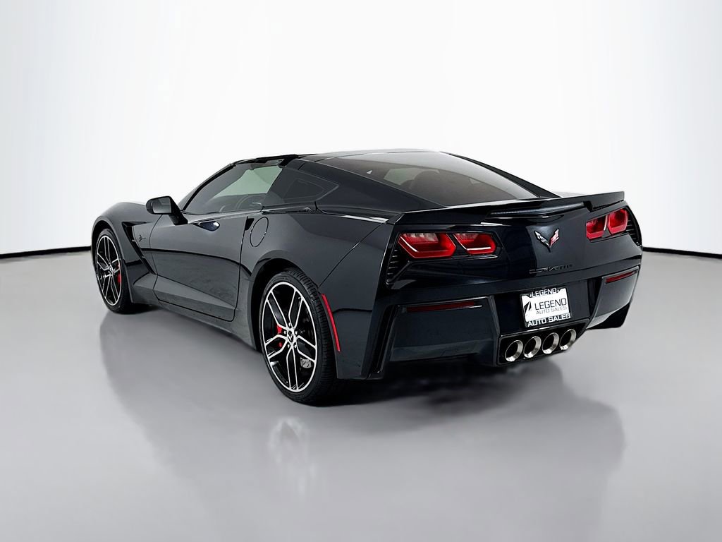 Used 2019 Chevrolet Corvette Stingray Coupe w/ Carbon Flash Badge Package RWD image 9