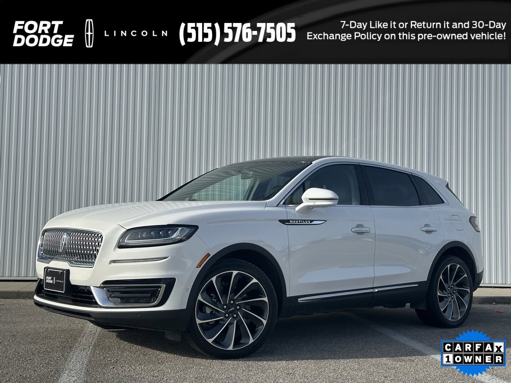 Used 2020 Lincoln Nautilus Reserve w/ Equipment Group 202A image 1