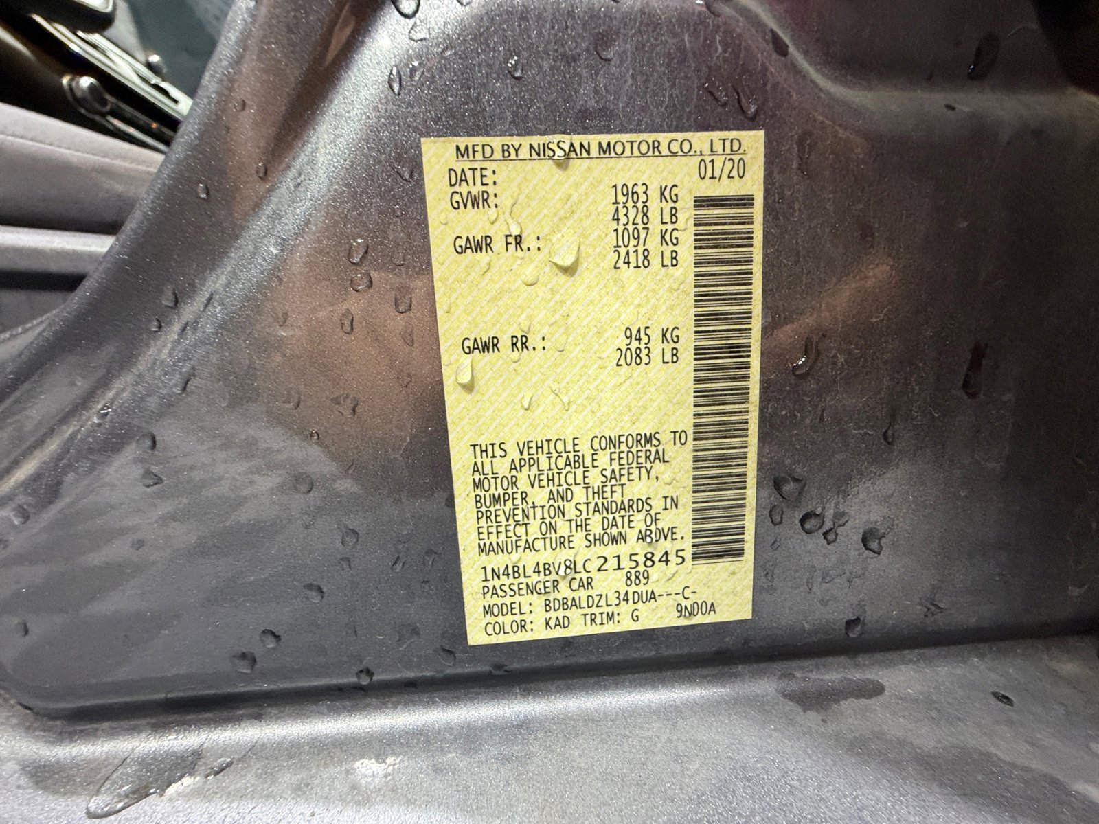 Used 2020 Nissan Altima 2.5 S image 25