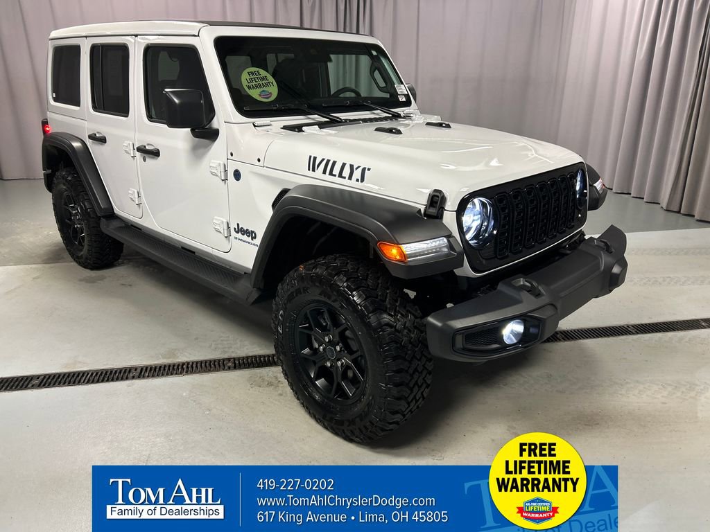 Used 2025 Jeep Wrangler Willys 4xe image 1