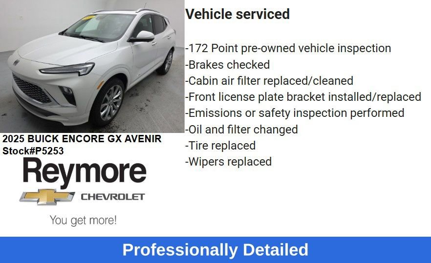 Used 2025 Buick Encore GX Avenir w/ Avenir Technology Package AWD/4WD image 62