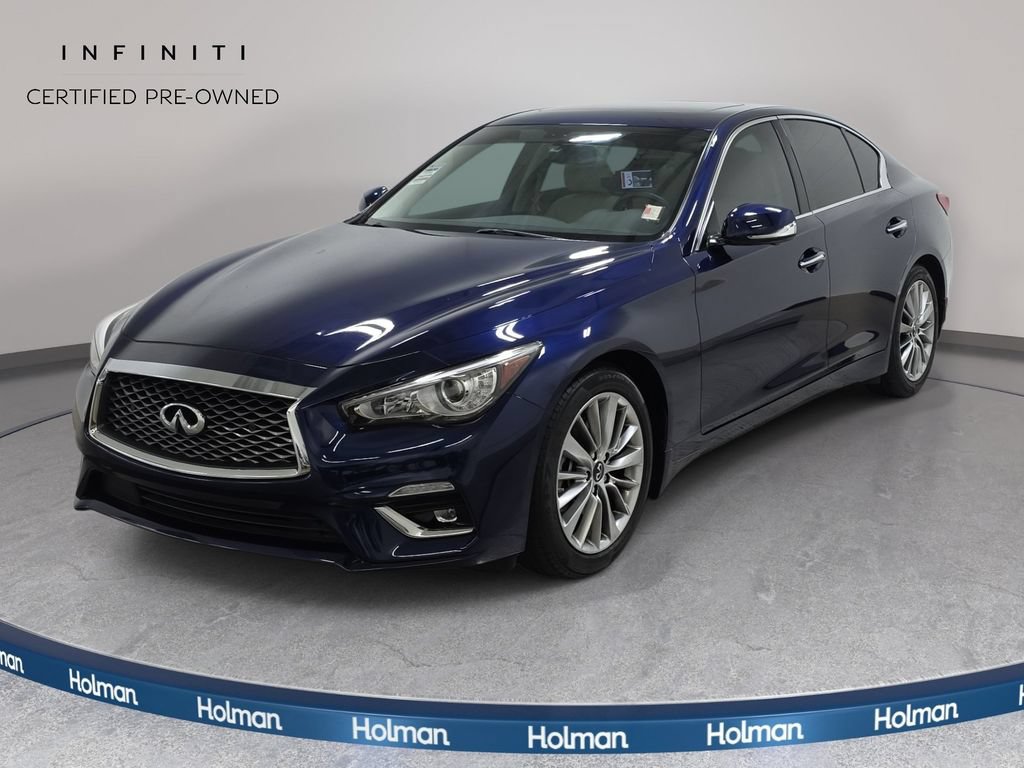 Certified 2023 INFINITI Q50 Luxe w/ Cargo Package