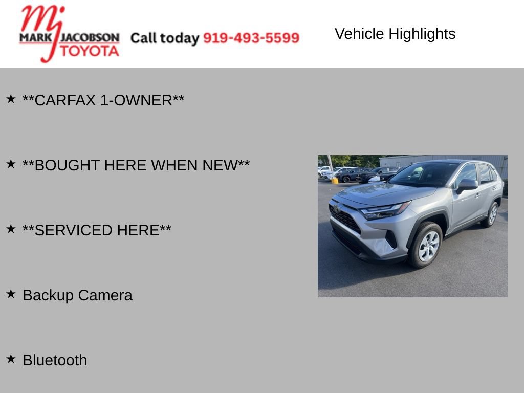 Used 2025 Toyota RAV4 LE FWD image 6