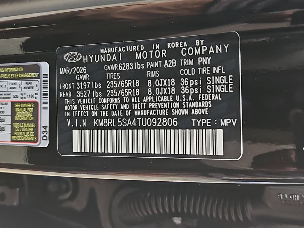 New 2026 Hyundai Palisade FWD Hybrid image 37