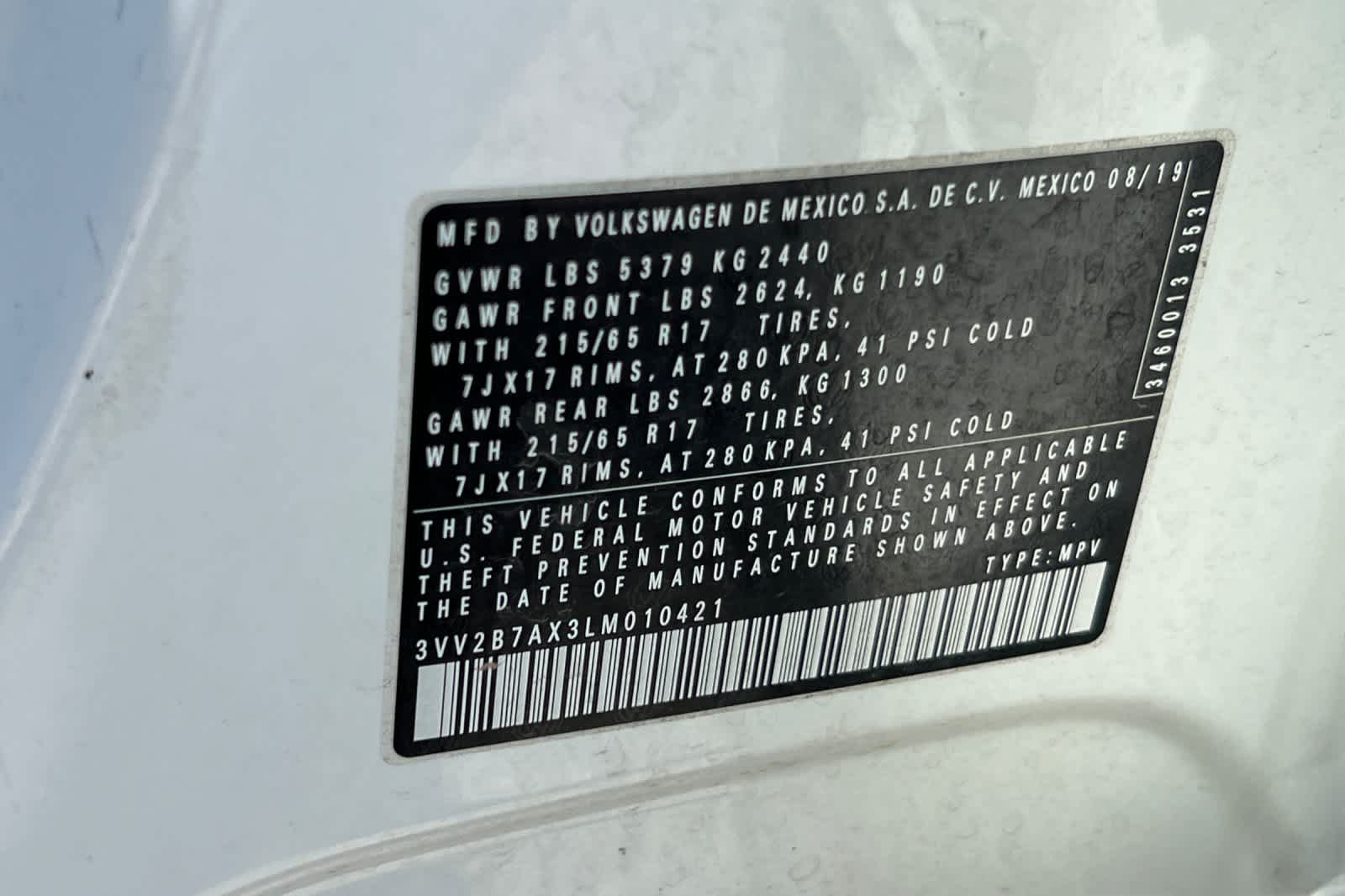 Used 2020 Volkswagen Tiguan SE AWD/4WD image 35