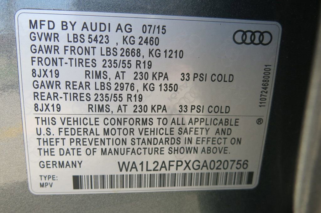 Used 2016 Audi Q5 2.0T Premium Plus AWD/4WD image 36