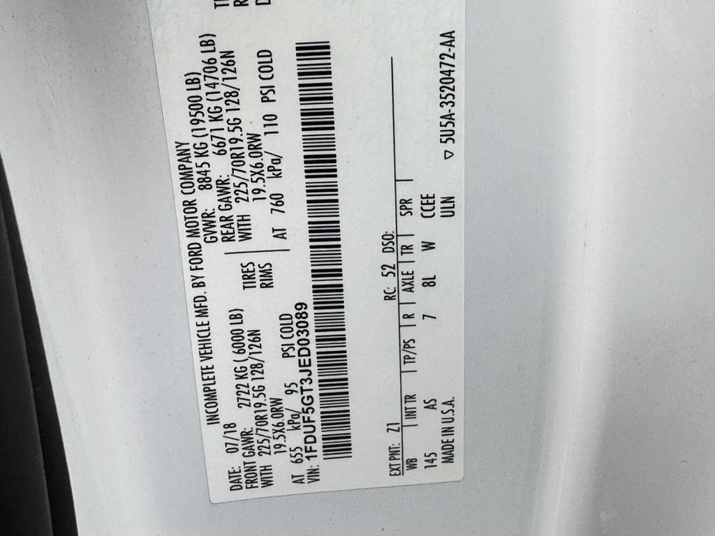 Used 2018 Ford F550 2WD Regular Cab Super Duty image 36