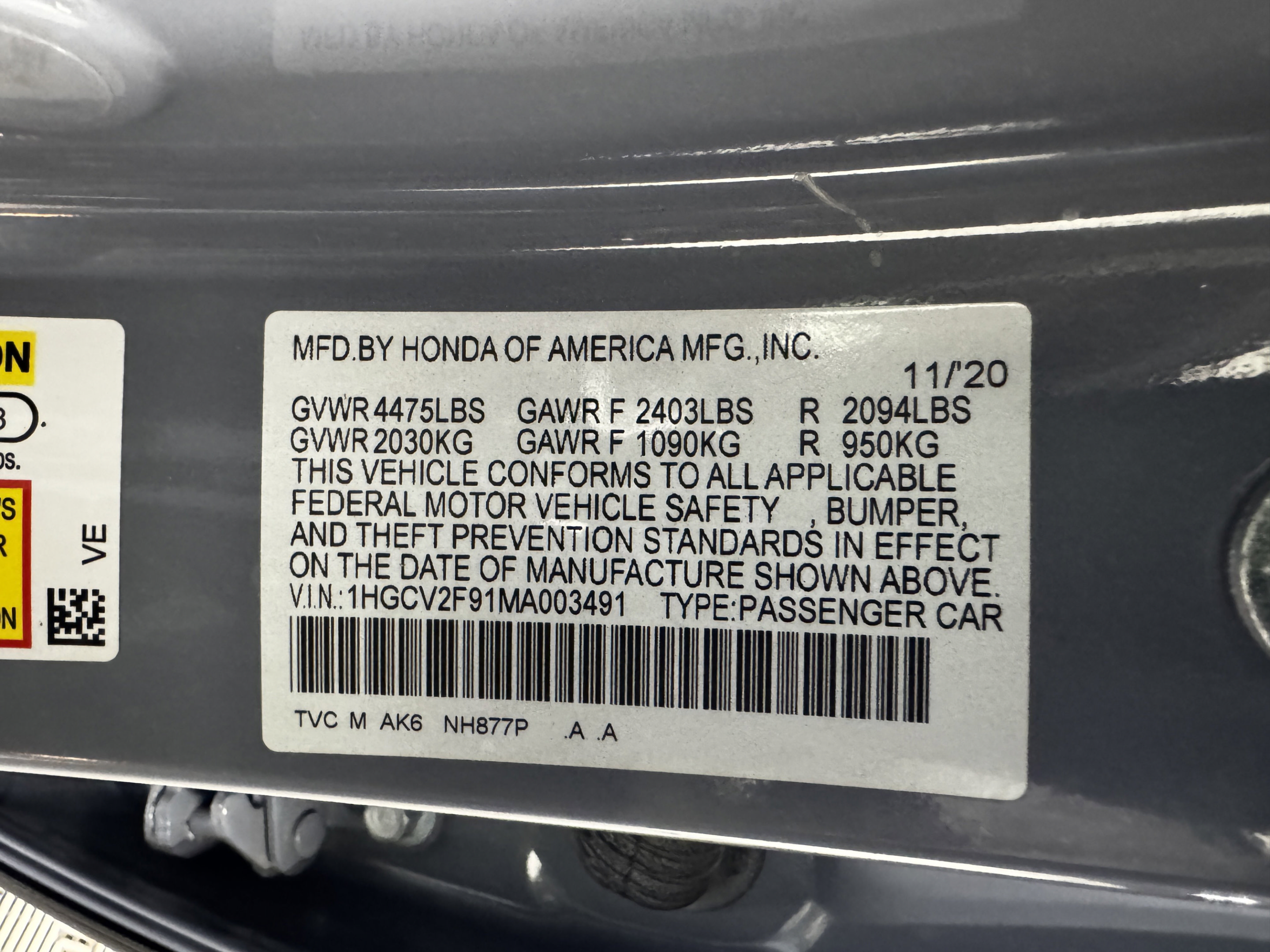 Used 2021 Honda Accord Touring image 51