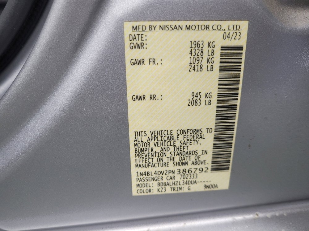 Used 2023 Nissan Altima 2.5 SV image 33