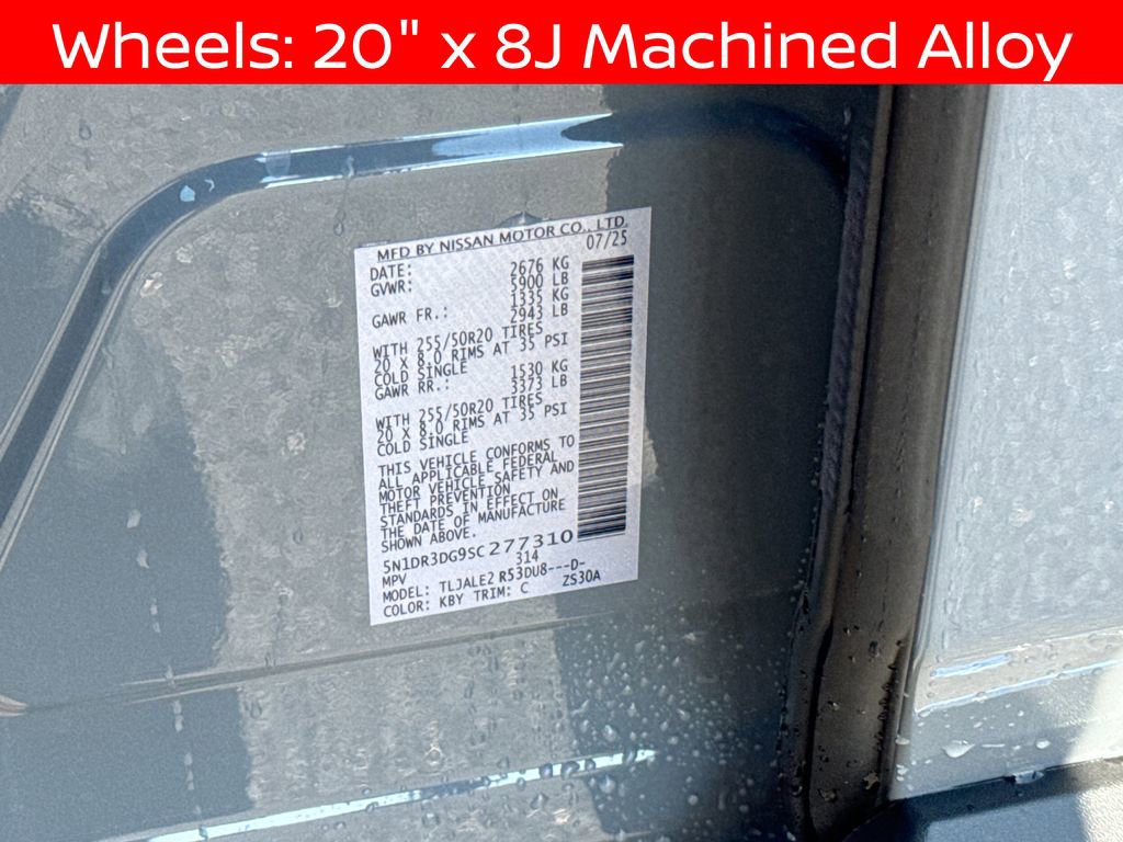 Used 2025 Nissan Pathfinder Platinum w/ Cargo Package image 33