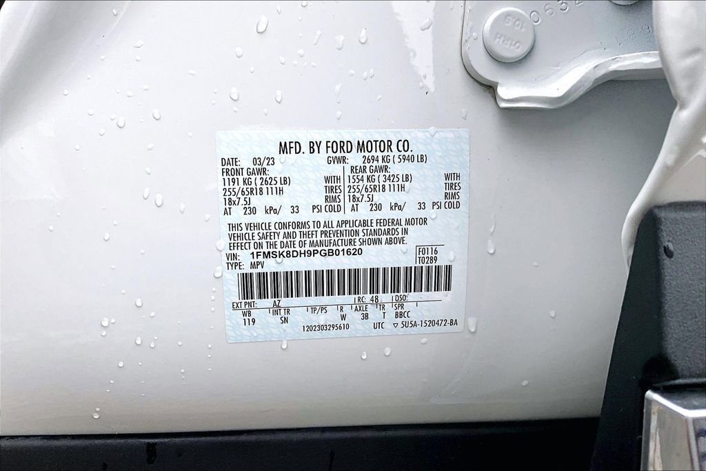 Certified 2023 Ford Explorer XLT w/ Equipment Group 202A image 36