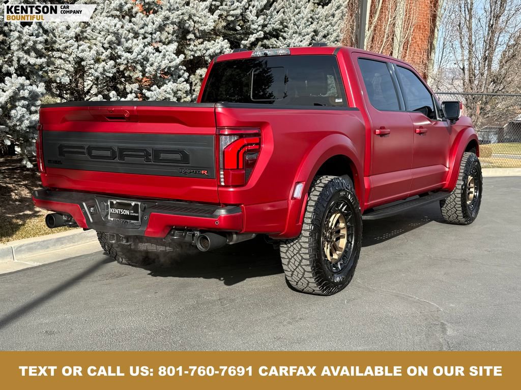 Used 2025 Ford F150 Raptor w/ Equipment Group 803A Raptor R image 9