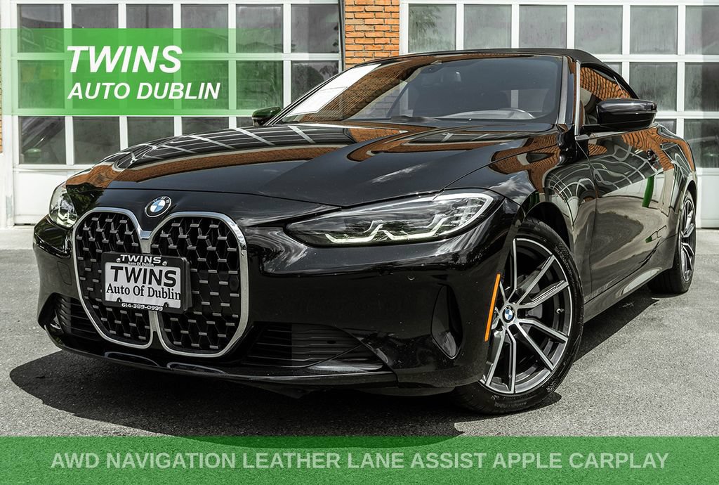 Used 2023 BMW 430i xDrive Convertible AWD/4WD image 1