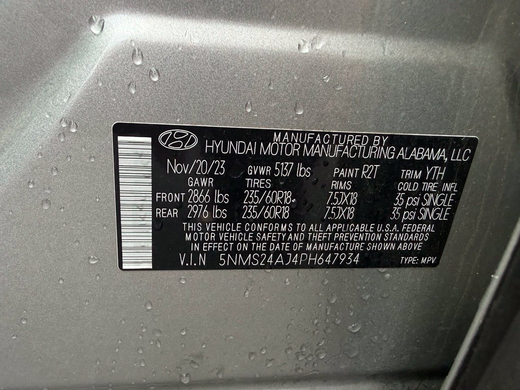 Certified 2023 Hyundai Santa Fe SEL FWD image 32