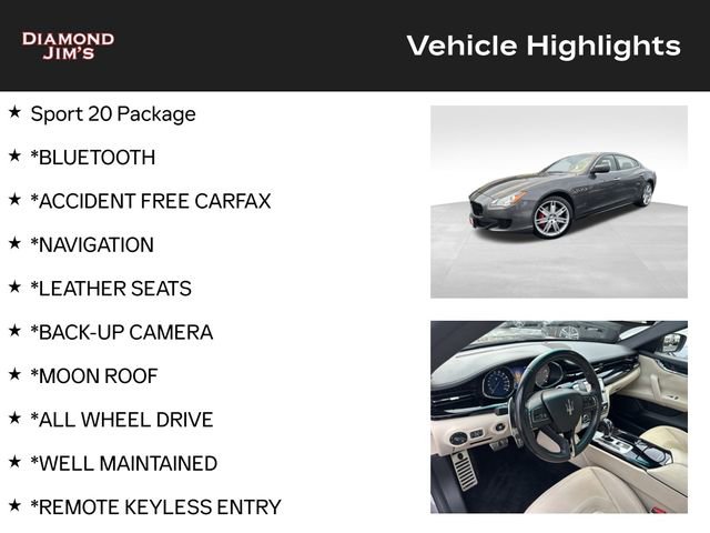 Used 2015 Maserati Quattroporte S Q4 image 4