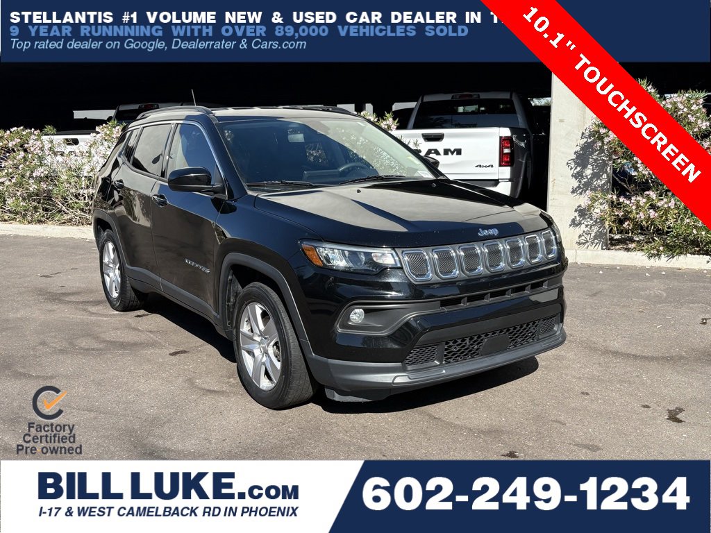 Certified 2022 Jeep Compass Latitude