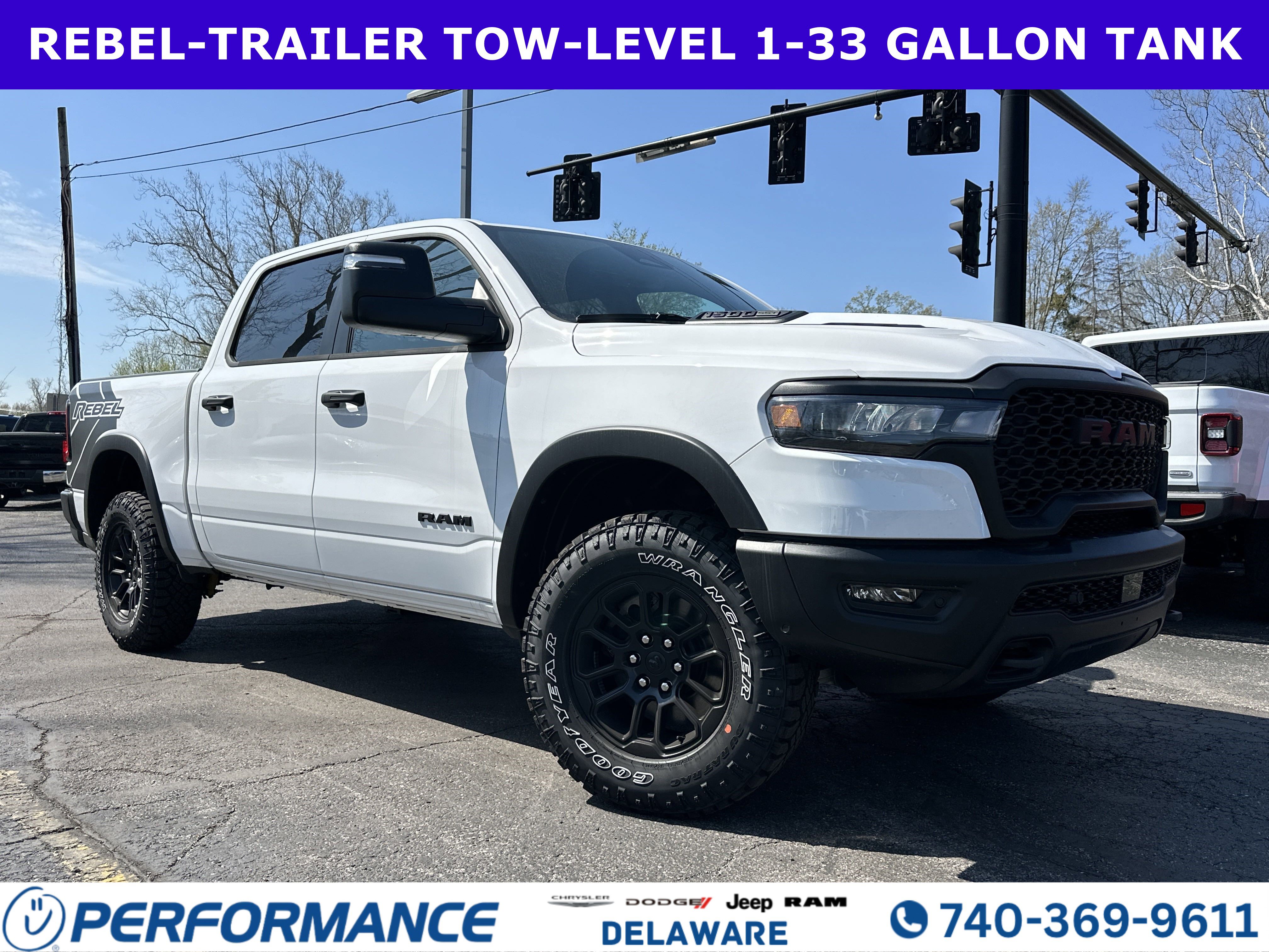 New 2025 RAM 1500 Rebel w/ Trailer Tow Group