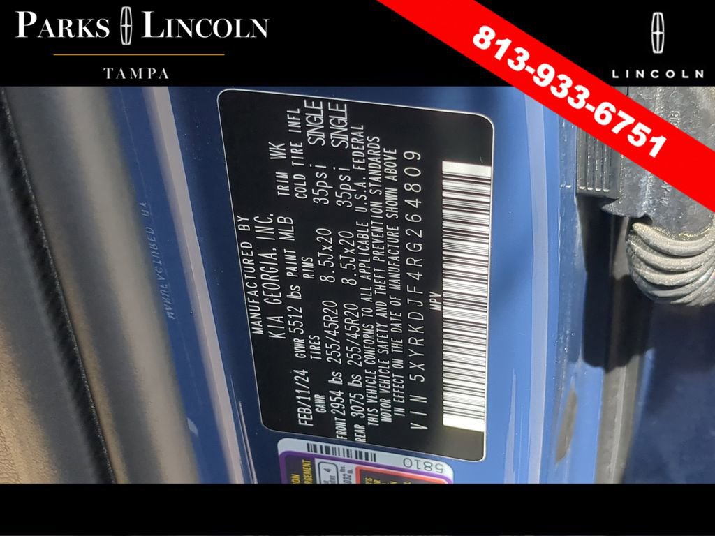 Used 2024 Kia Sorento SX Prestige w/ Olive Brown Leather Package image 36