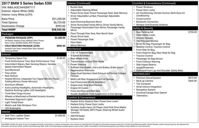 Used 2017 BMW 530i image 24