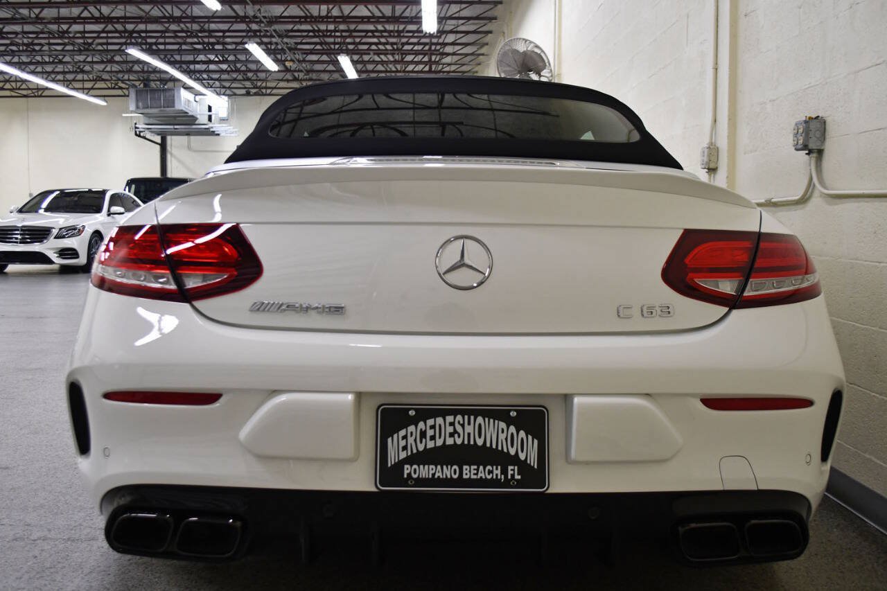 Used 2020 Mercedes-Benz C 63 AMG Cabriolet w/ Parking Assistance Package image 33