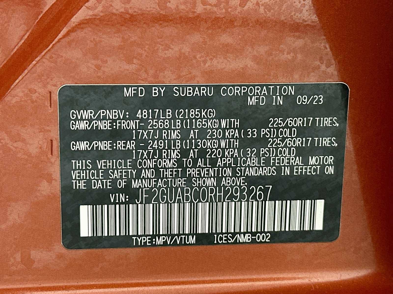 Certified 2024 Subaru Crosstrek 2.0i AWD/4WD image 28