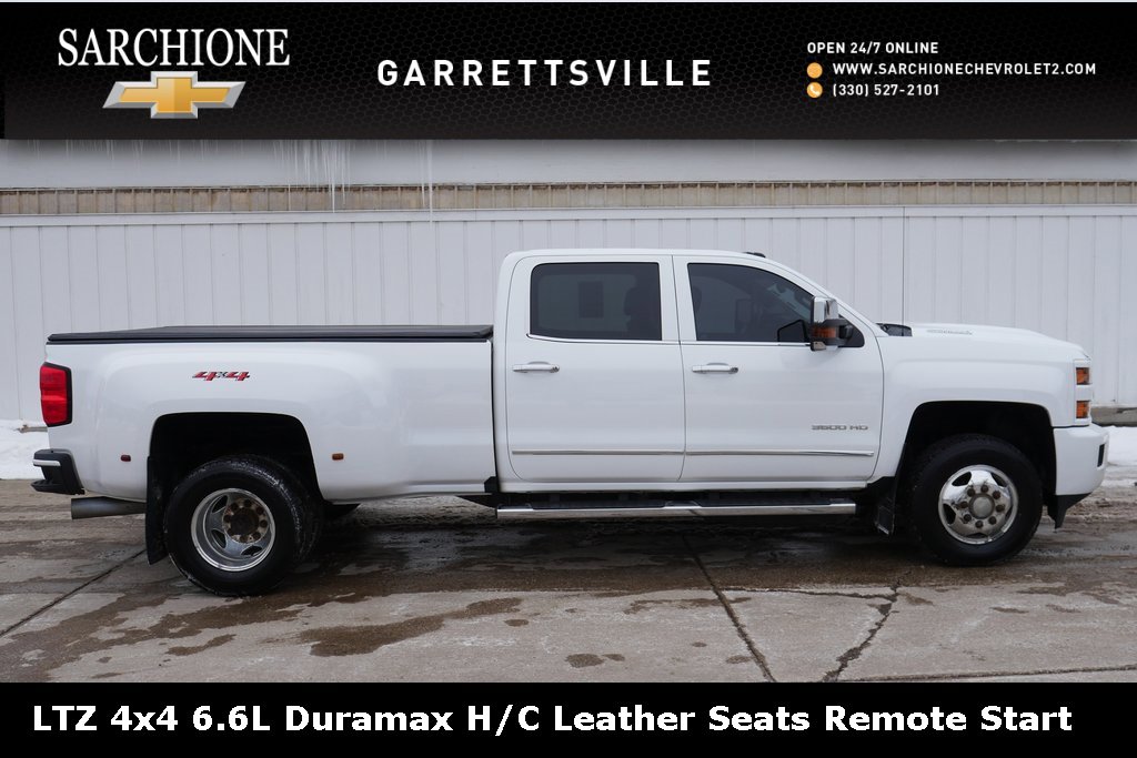 Used 2018 Chevrolet Silverado 3500 LTZ w/ Duramax Plus Package