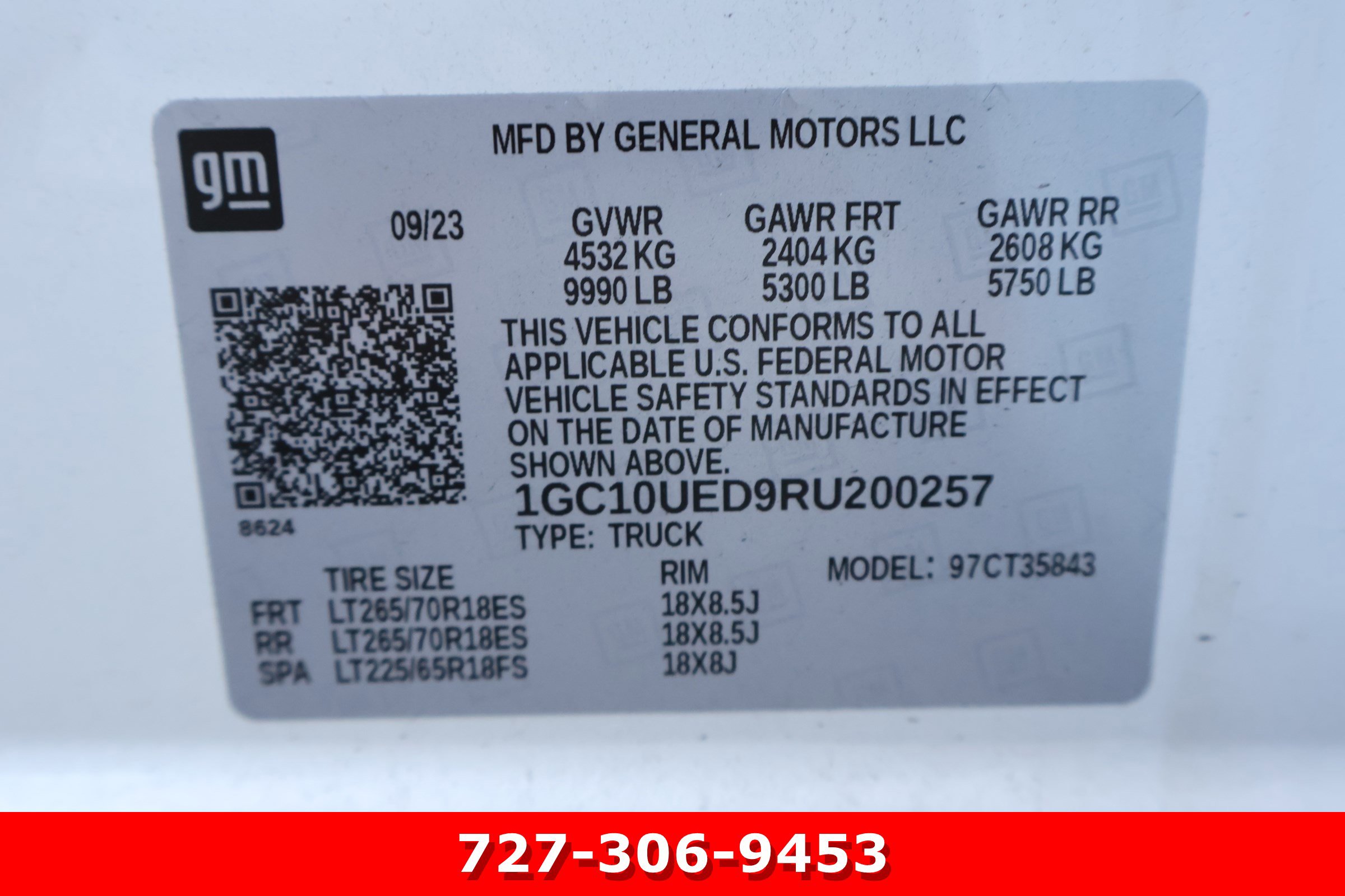 Used 2024 Chevrolet Silverado EV W/T image 27