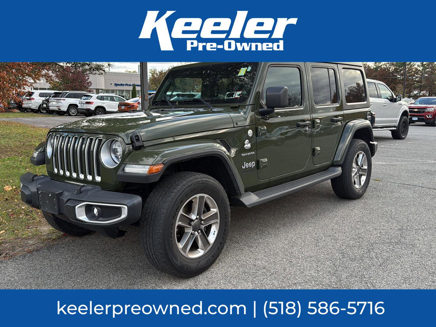 Used 2021 Jeep Wrangler Unlimited Sahara