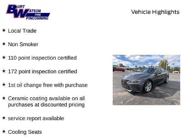 Used 2023 Lexus IS 300 AWD w/ Comfort Package image 7