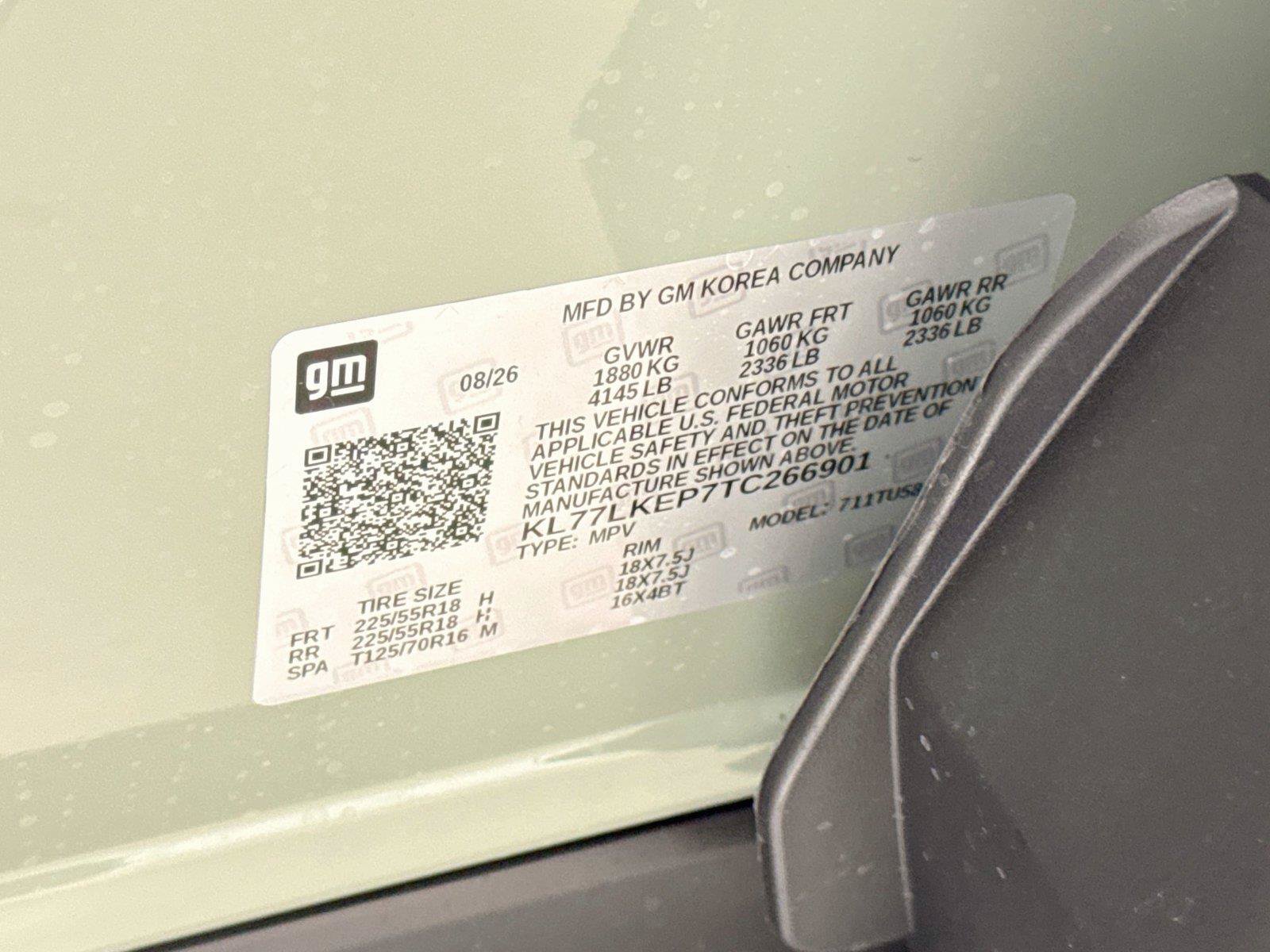 New 2026 Chevrolet Trax ACTIV w/ Driver Confidence Package FWD image 20