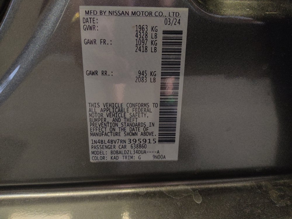 Used 2024 Nissan Altima 2.5 S FWD image 33