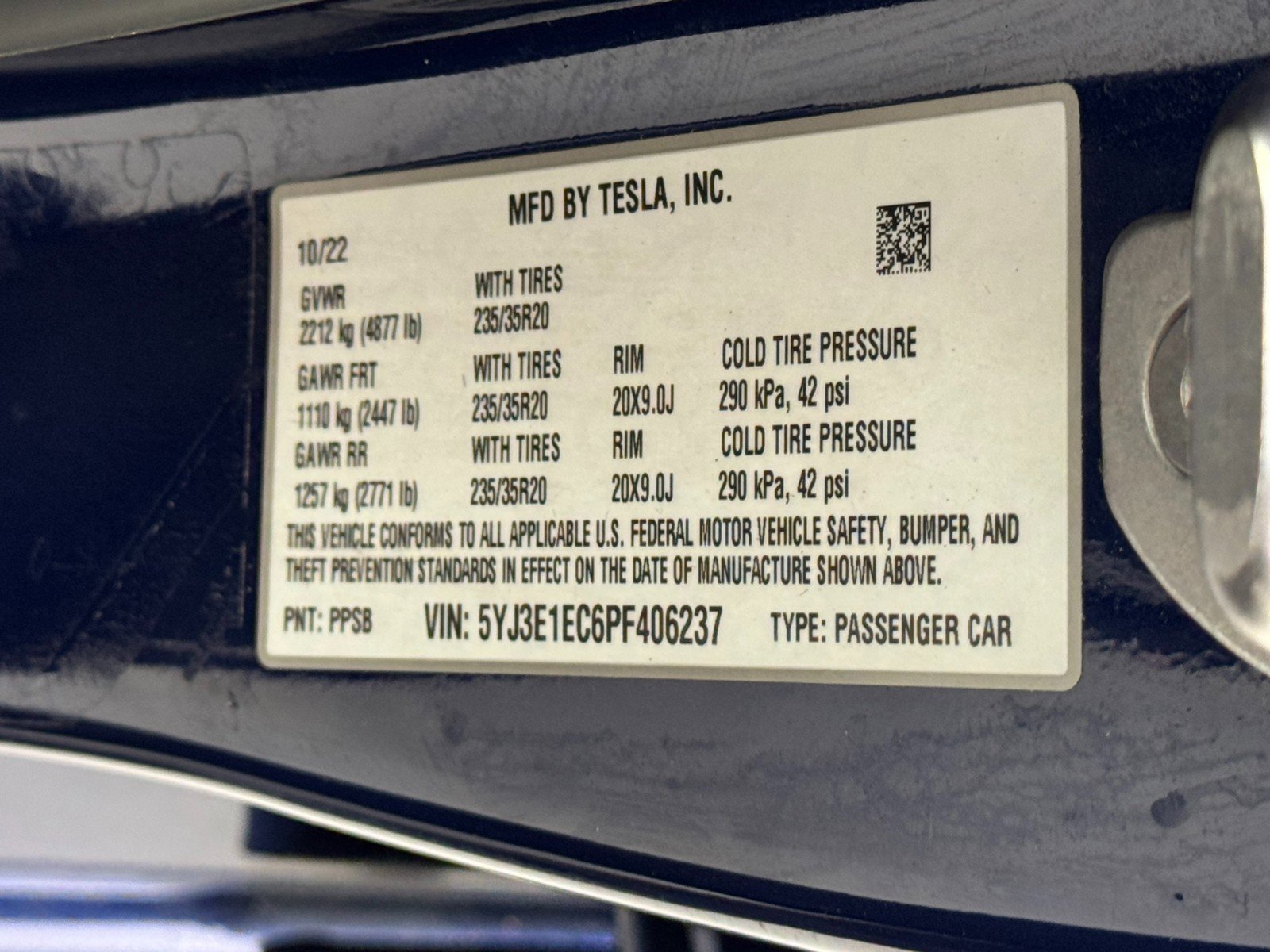 Used 2023 Tesla Model 3 Performance image 45