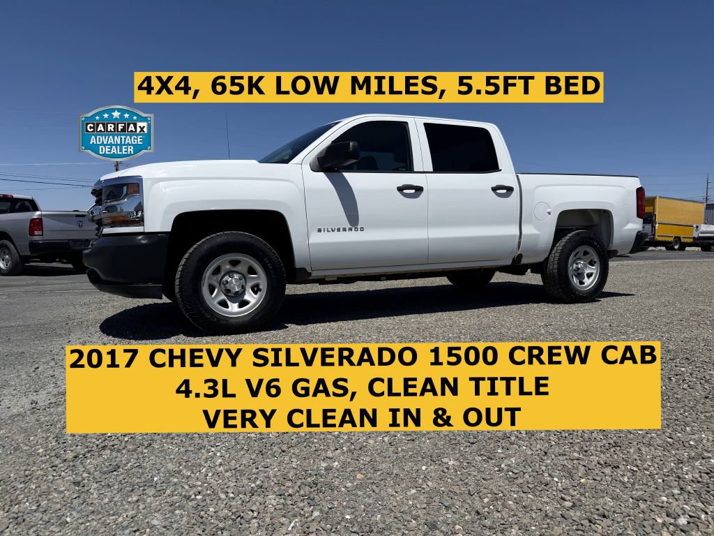 Used 2017 Chevrolet Silverado 1500 W/T