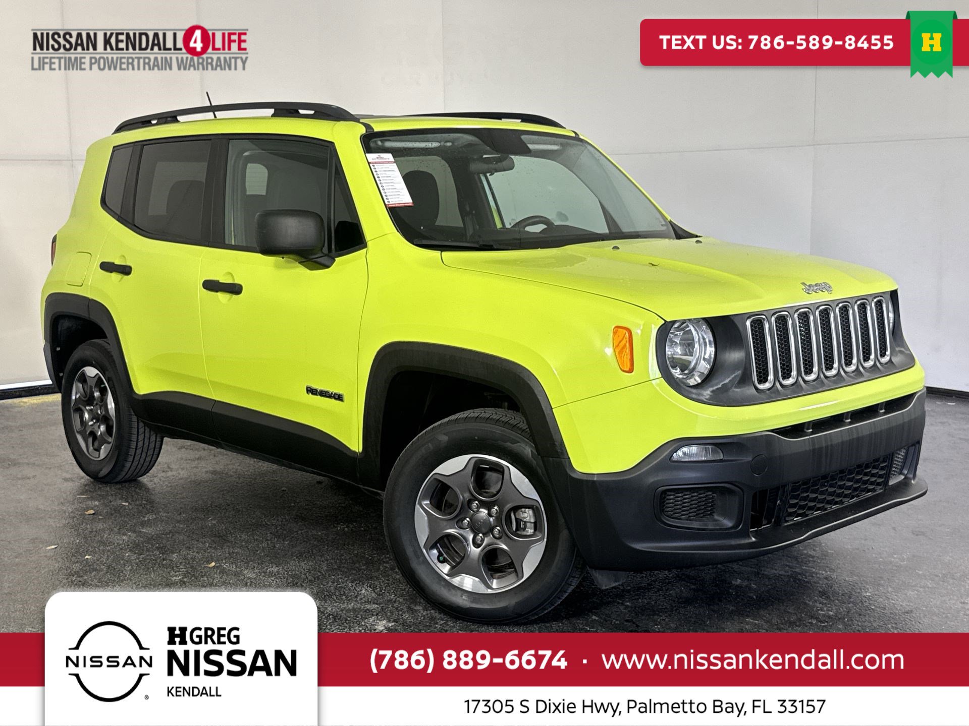 Used 2017 Jeep Renegade Sport w/ Power & Air Group