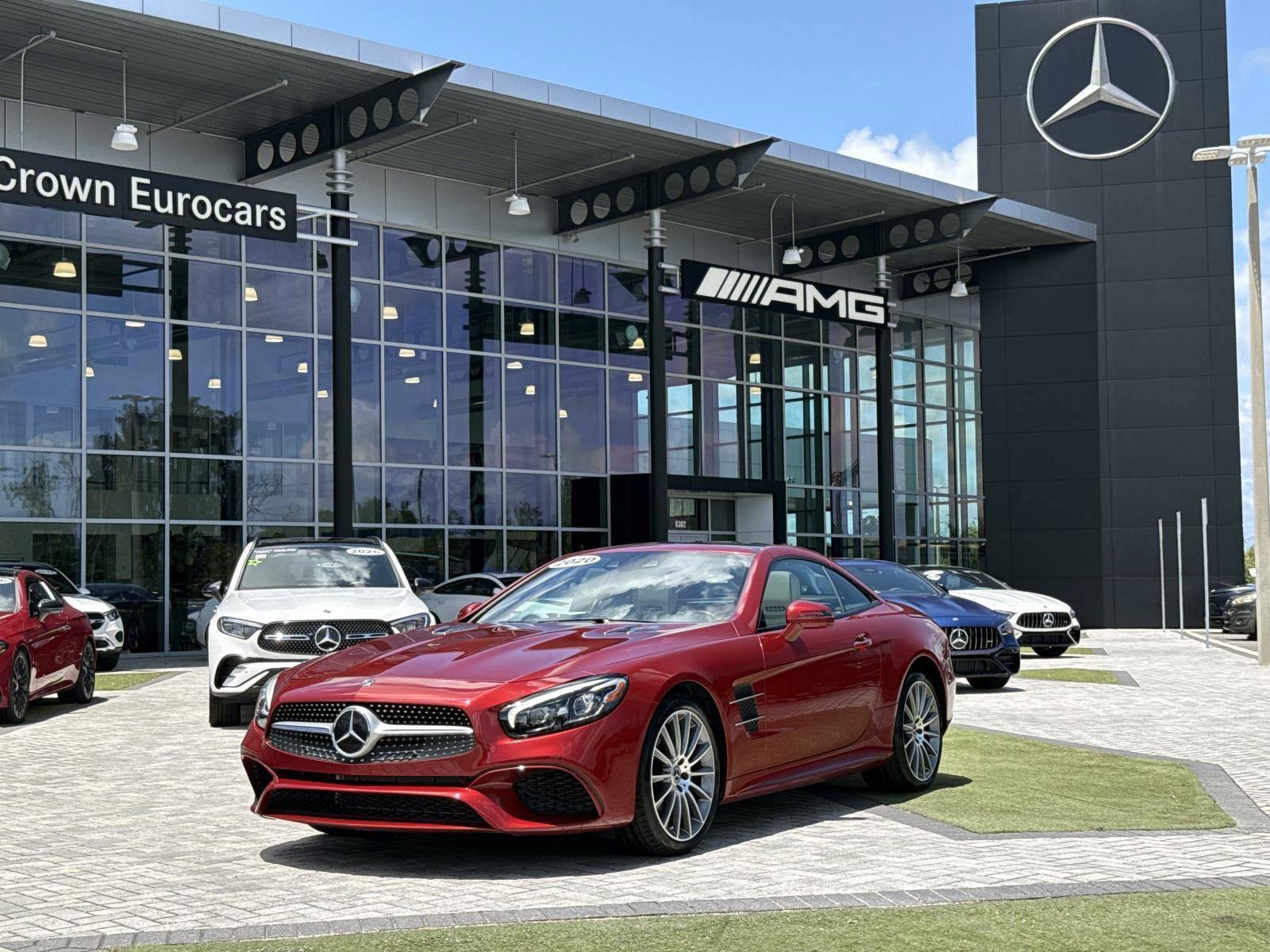 Certified 2020 Mercedes-Benz SL 550