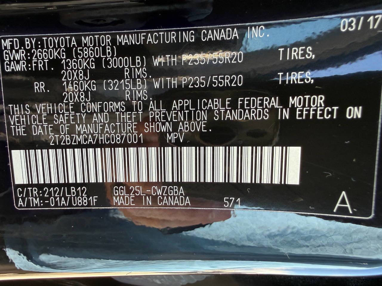 Used 2017 Lexus RX 350 Base AWD 4dr SUV w/ Premium Package image 46