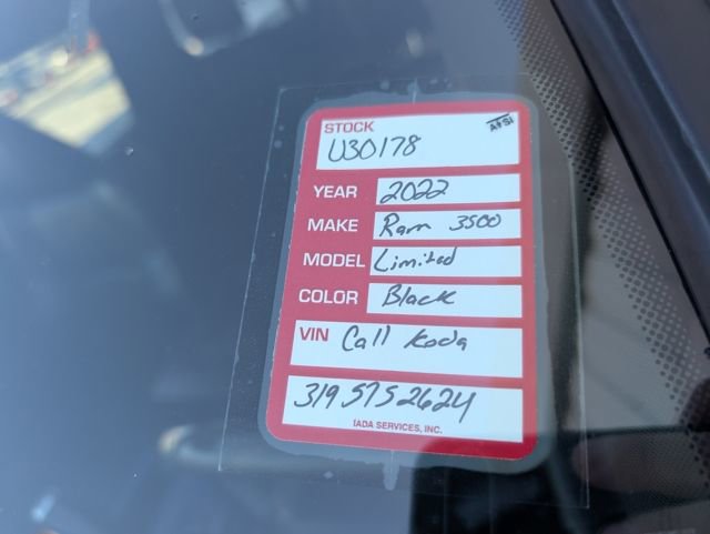 Used 2022 RAM 3500 Limited image 46