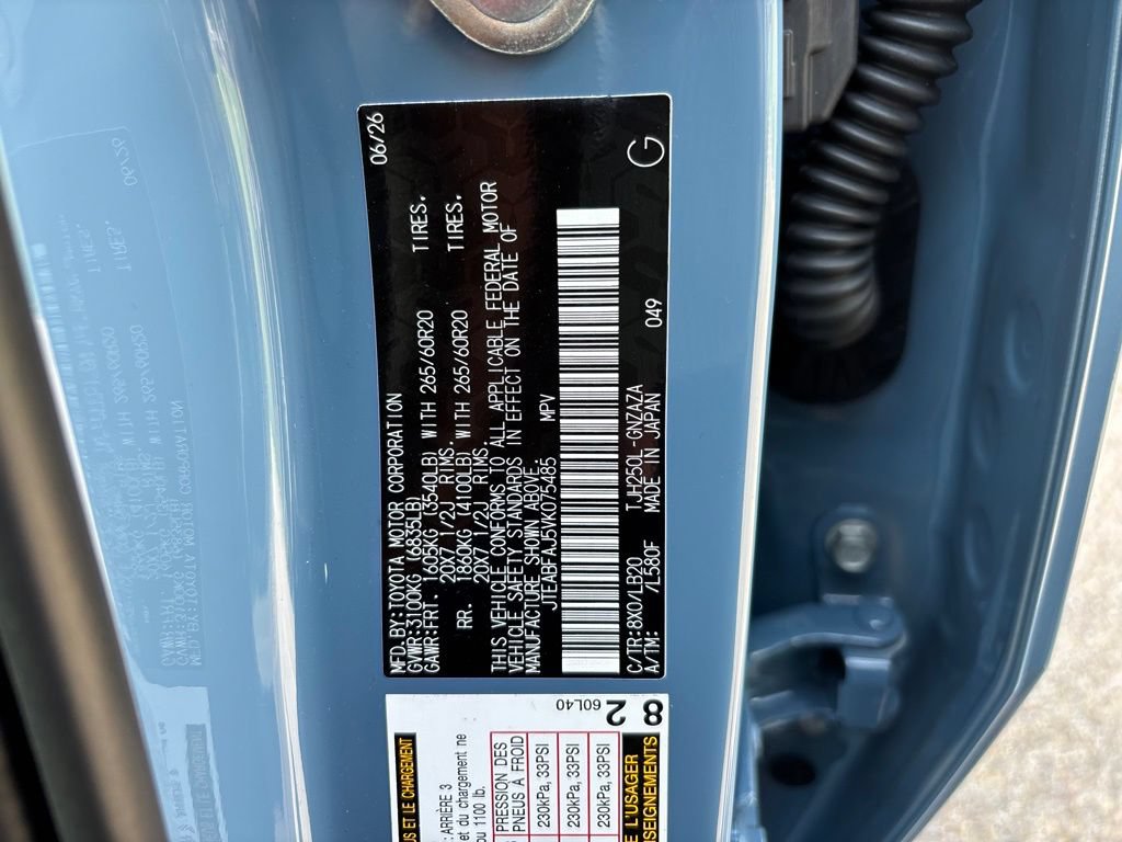 New 2027 Toyota Land Cruiser AWD/4WD image 30