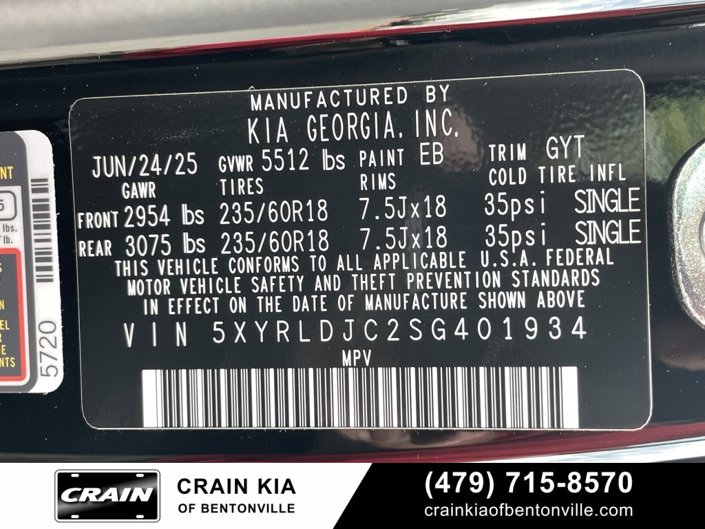 New 2025 Kia Sorento S image 35