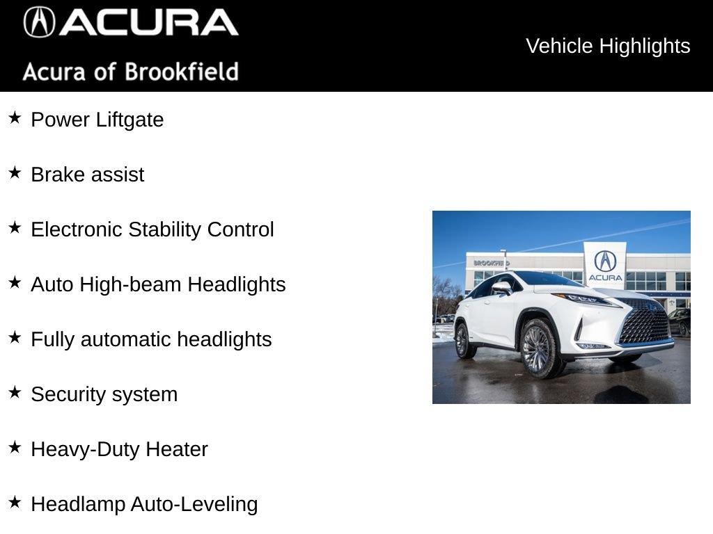 Used 2022 Lexus RX 450h AWD w/ Luxury Package image 16