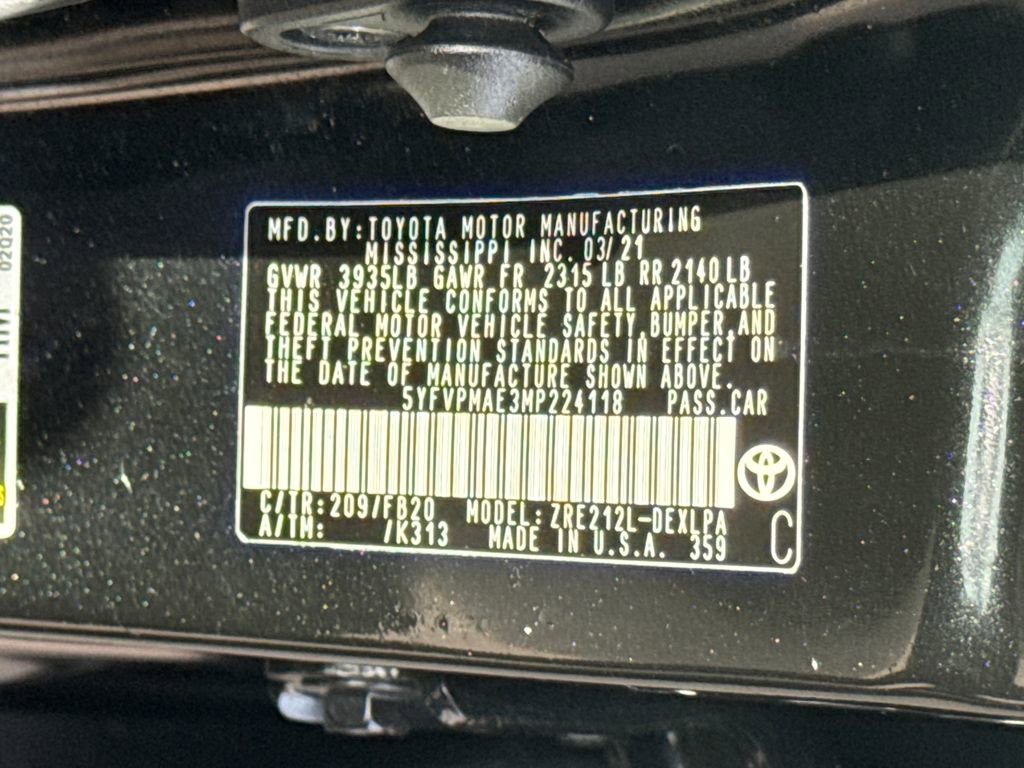 Used 2021 Toyota Corolla LE image 43