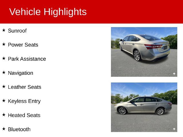 Used 2014 Toyota Avalon XLE Touring FWD image 2