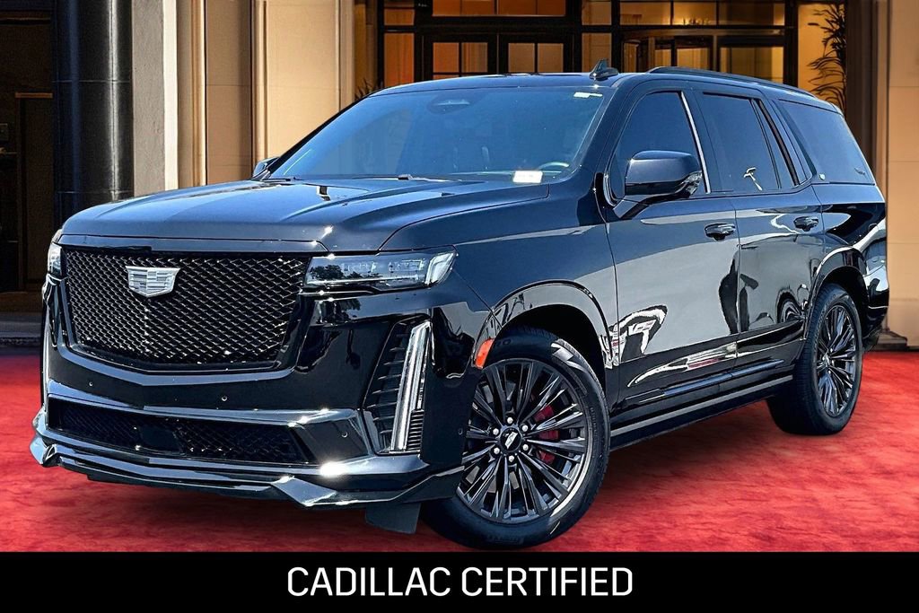 Certified 2023 Cadillac Escalade V w/ LPO, ONYX Package