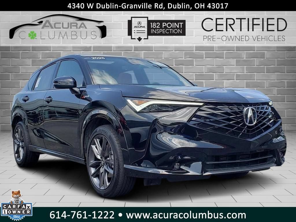 Certified 2025 Acura ADX A-Spec
