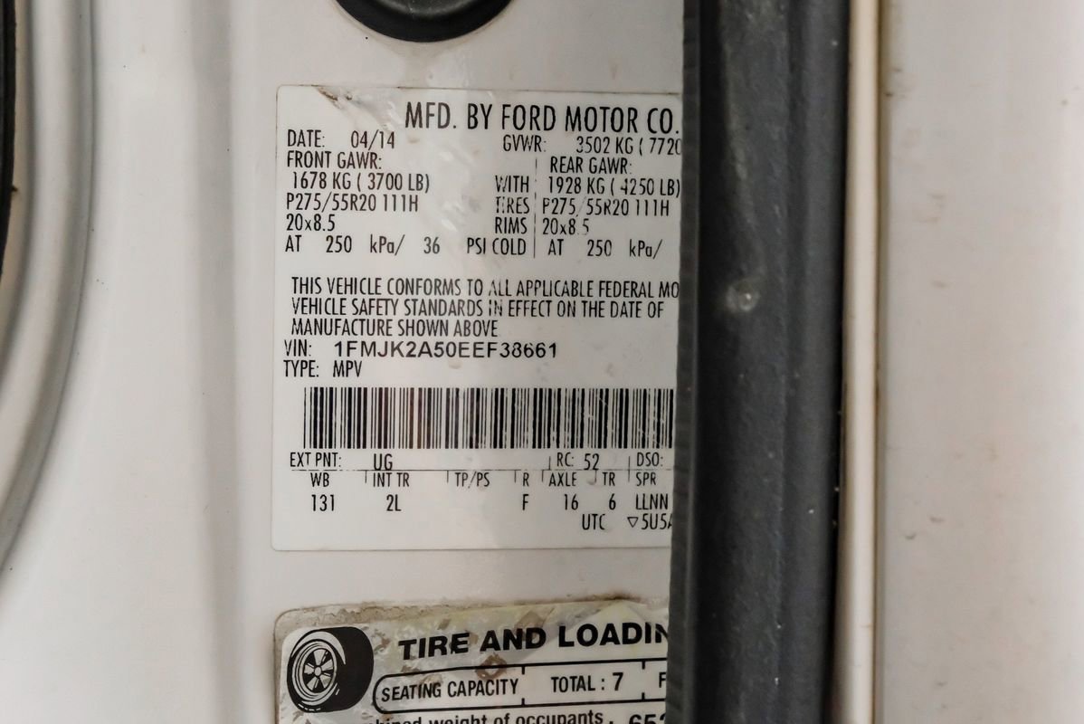 Used 2014 Ford Expedition EL Limited w/ Equipment Group 301A AWD/4WD image 65