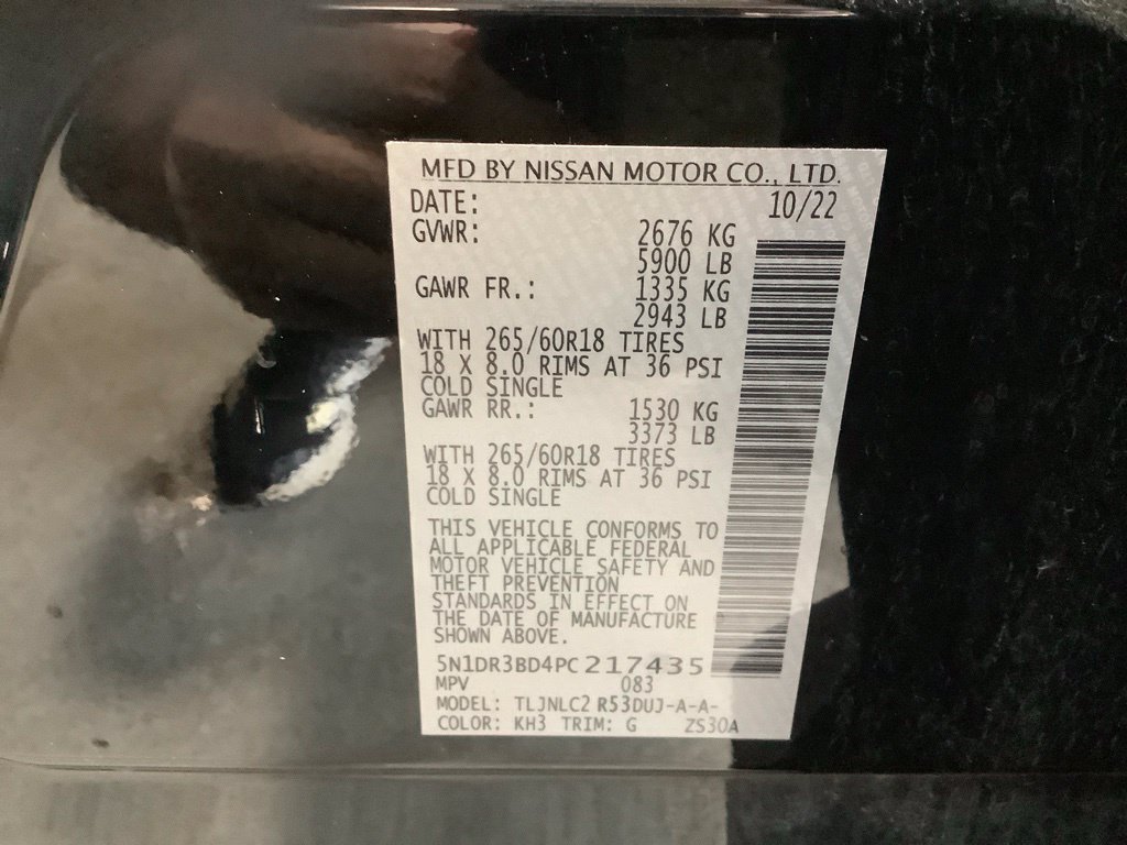 Used 2023 Nissan Pathfinder Rock Creek AWD/4WD image 26