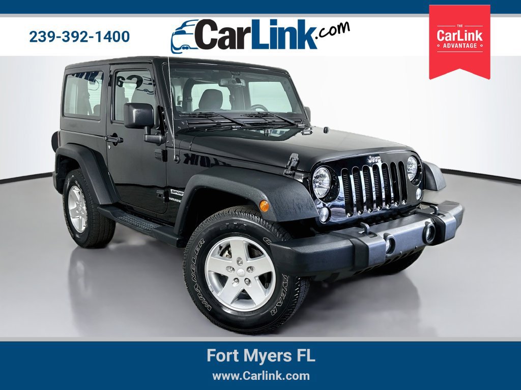 Used 2015 Jeep Wrangler Sport w/ Quick Order Package 24S