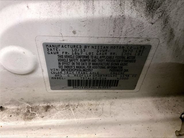 Used 2016 Nissan Versa Note SV FWD image 33