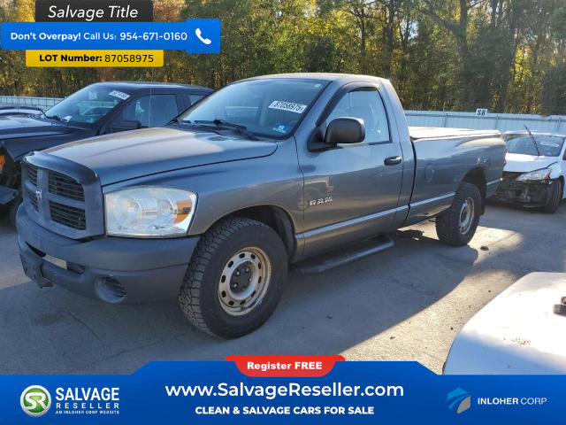 Used 2008 Dodge Ram 1500 Truck ST w/ Popular Equipment Group